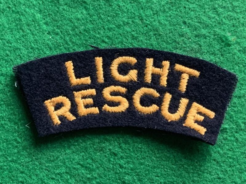 Light Rescue Civil Defense Title.