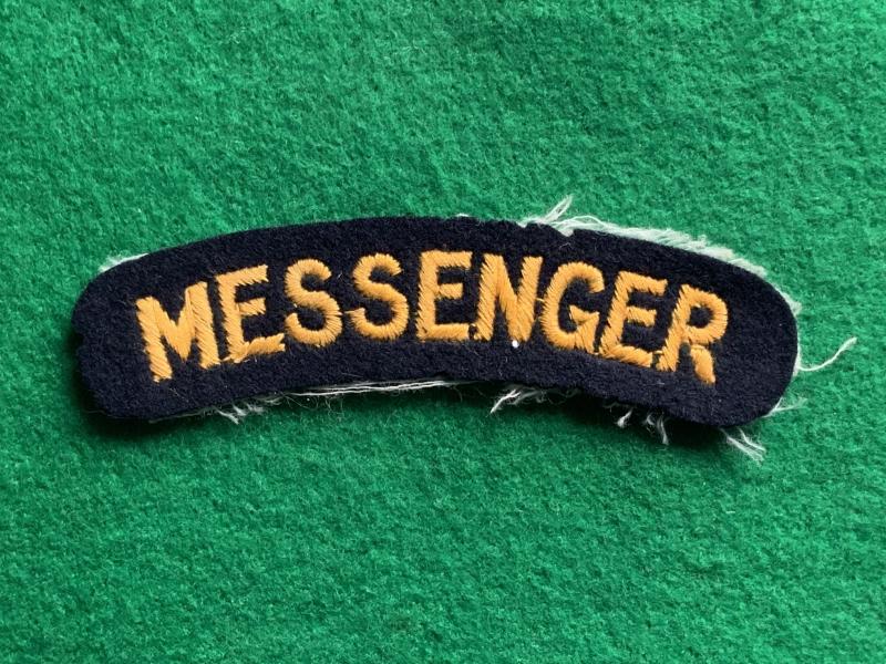 Civil Defence Messenger Title