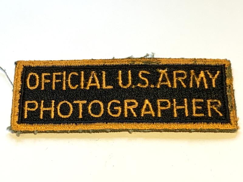 Official U.S. Army Photographer