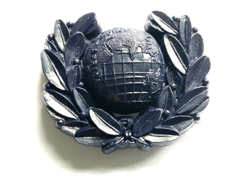 WWII Royal Marines Collar Badge Economy Issue
