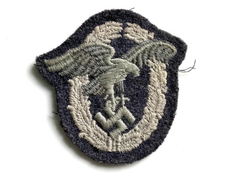 WWII Luftwaffe Observer Cloth badge