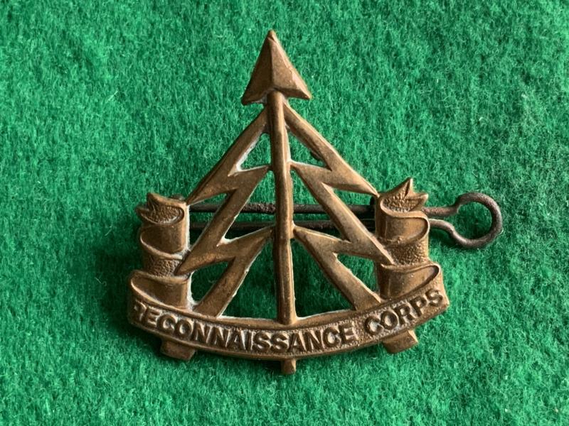 WWII Reconnaissance Corps Cap Badge