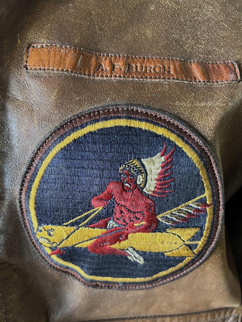 WWII 8th Air Force Named A2 Flying Jacket