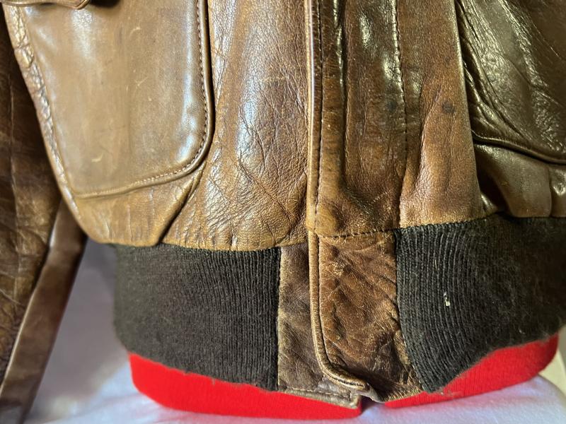 WWII 8th Air Force Named A2 Flying Jacket