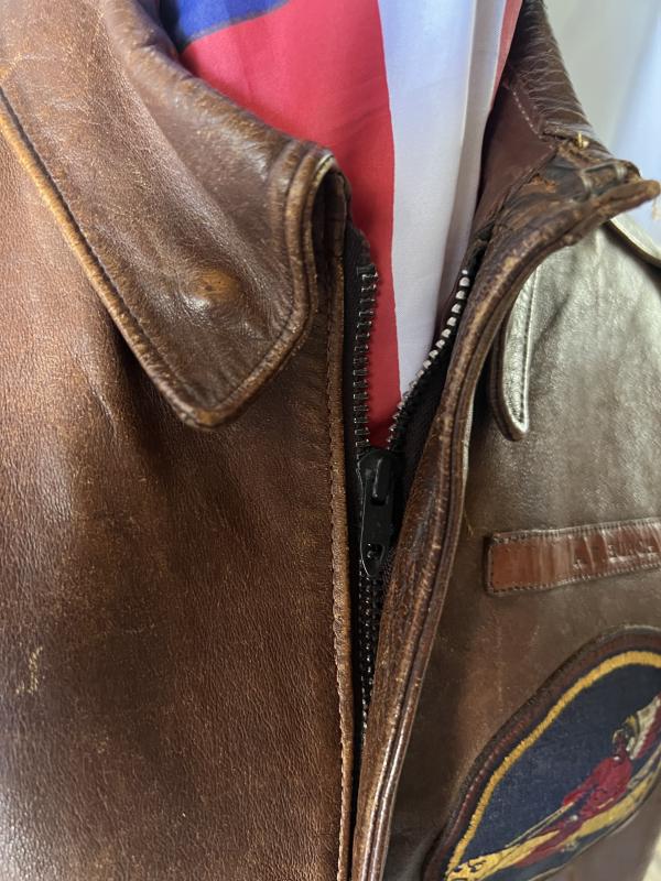 WWII 8th Air Force Named A2 Flying Jacket