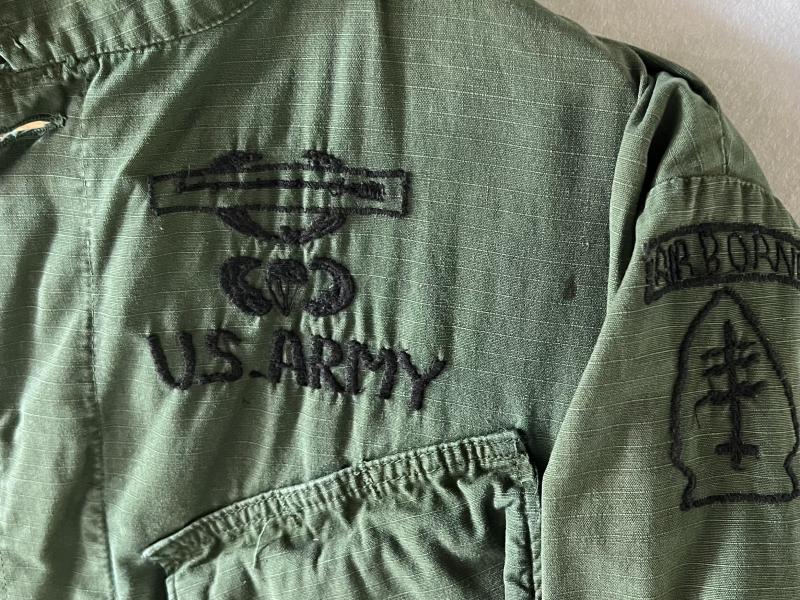 Vietnam period OG-107 Jungle Jacket
