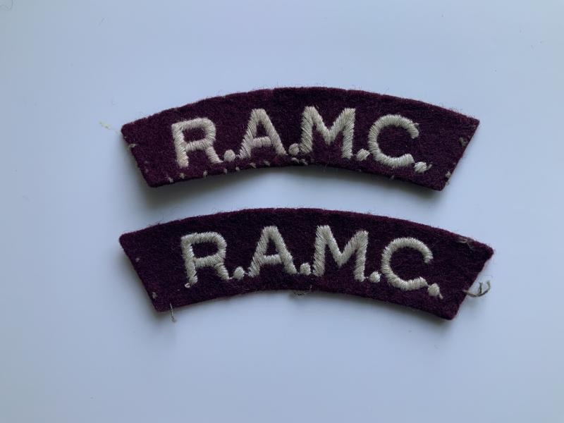 WWII Royal Army Medical Corps Titles