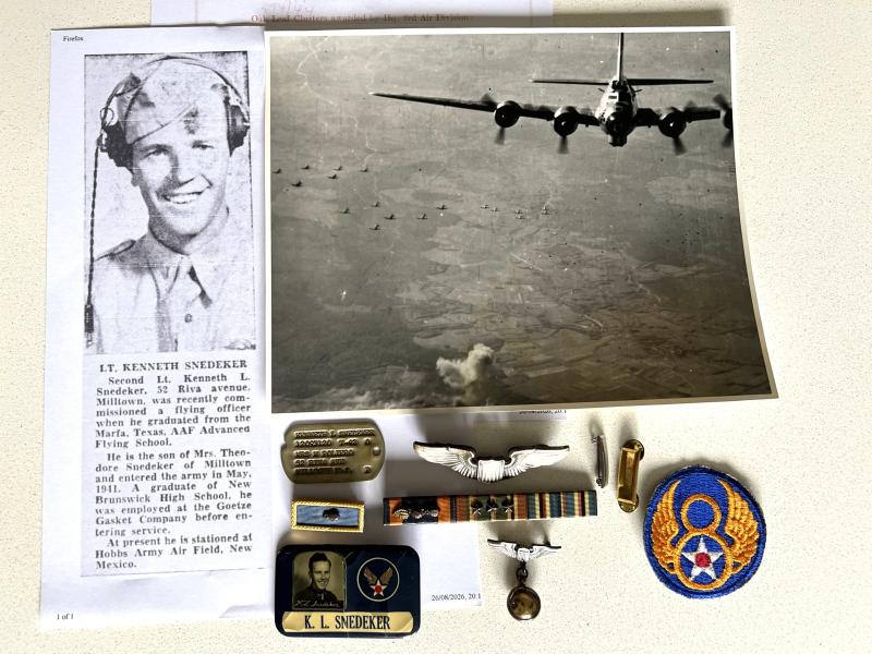 United States Army Air Force A2 93rd Bomb Group Hardwick