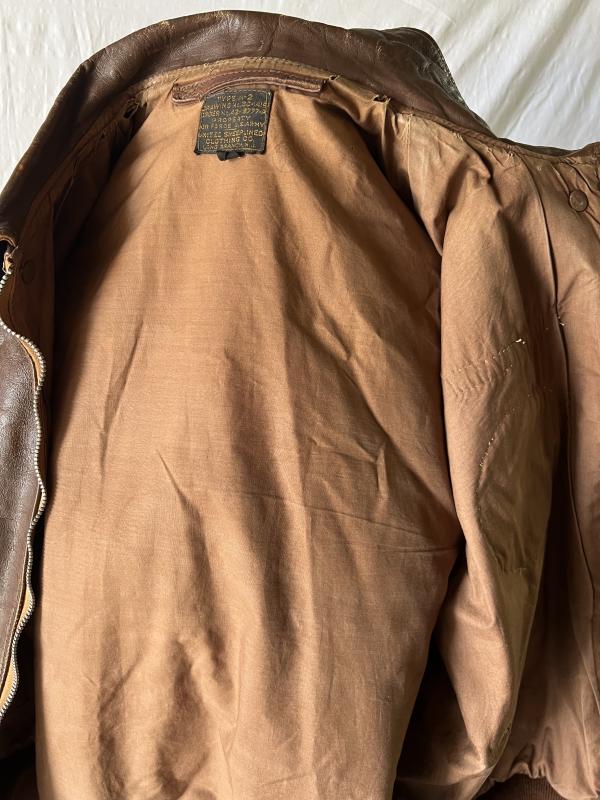 United States Army Air Force WWII A2 Flying Jacket