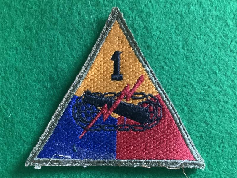 WWII 1st Armoured Division Patch