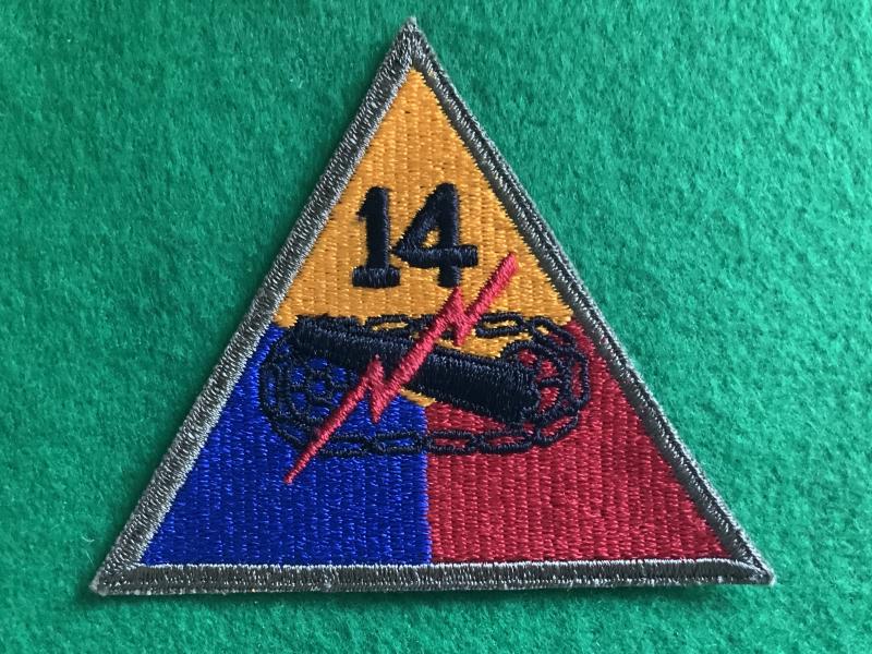 US Army WWII 14th Armoured Division