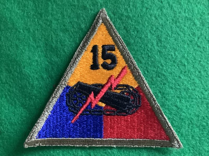 US Army 15th Armoured Division
